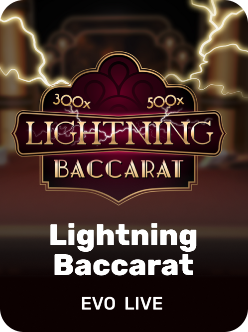 lightning baccarat